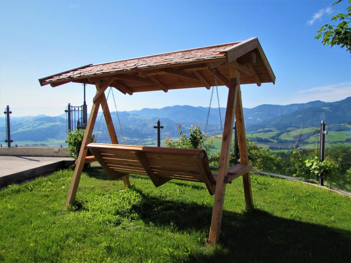 Hochhubergut Villa Aschach an der Steyr Buitenkant foto